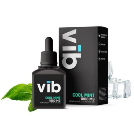 vĪb CBD - CBD Tincture - Cool Mint - 1000mg