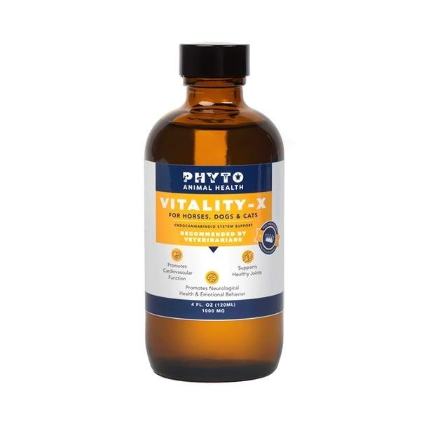 Vitality-X_Large_Animal_CBD_Tincture_by_Phyto__05022__09063.1562259185.jpg Phyto Animal Health - CBD Pet Tincture - Pet Vitality-X - 500mg-1000mg - Image 1