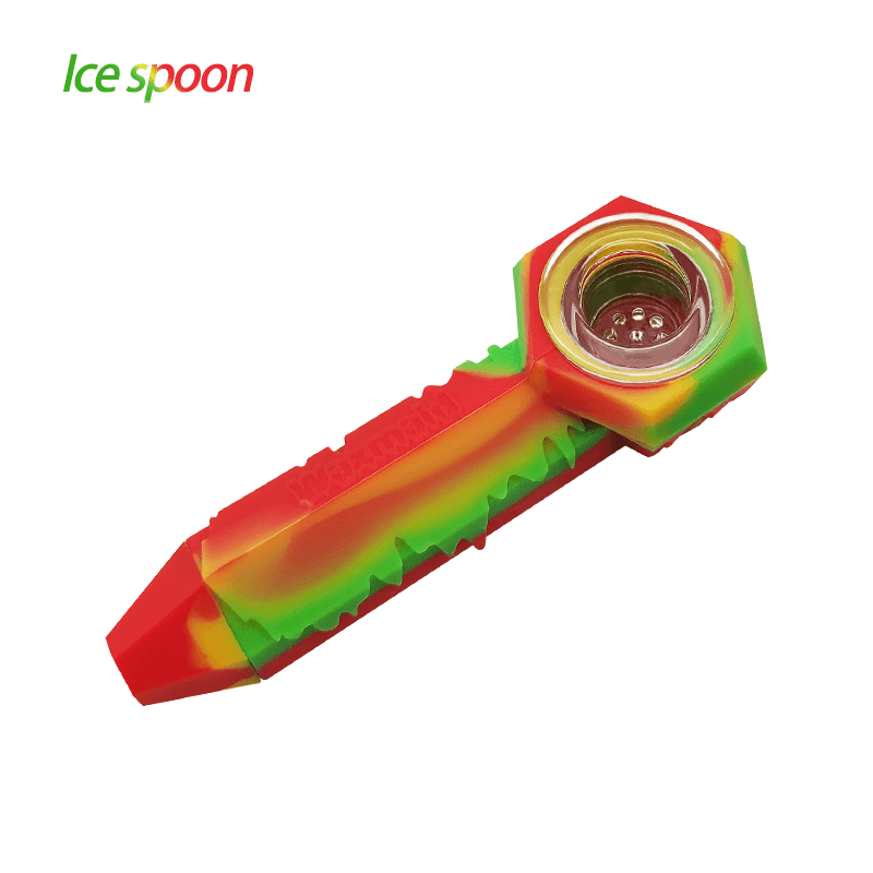 WaxmaidFreezableHandPipe_2048x_099e26bd-9ebd-4293-9973-5f48d0c2ac84.png Waxmaid 4.3" Freezable Silicone Ice Spoon Pipe - Image 1