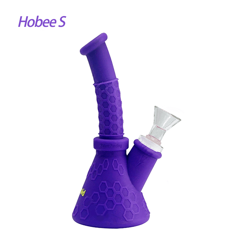 WaxmaidHobeeSSiliconeBeakerWaterPipeDabRig_2048x_5cba1c71-159c-49a3-b9c1-1214878340a5.png Waxmaid 8.5" Hobee S Silicone Beaker Water Pipe - Image 1