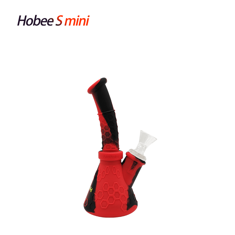 WaxmaidHobeeSminisiliconewaterpipesmoking_2048x_0da2d131-736c-477c-9d8f-bc666f640640.png Waxmaid 6.6" Hobee S Mini Silicone Beaker Water Pipe - Image 1