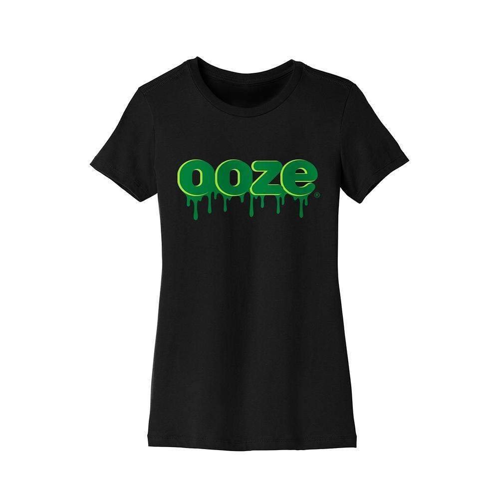 Women_Shirt_6004_Women_Black_Ooze_Logo_sm_1000x_78d37795-6234-40e2-8d13-f09c3c055e87.jpg Ooze Logo Women's T-Shirt - Image 1