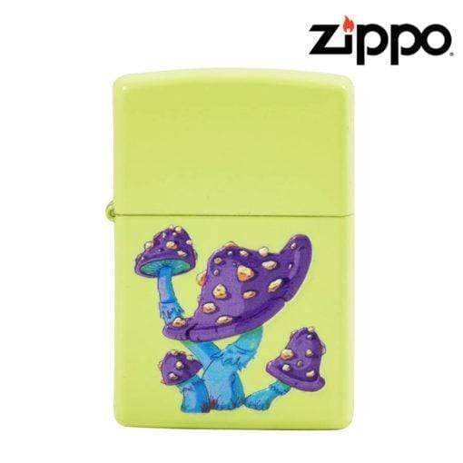 ZZP-49189-NEON-YELLOW-WTECTURED-MUSHROOMS-WF-510x510_800x_83e87dd5-019c-42c6-8c6a-12762657032c.jpg Zippo Lighter u2013 Neon Yellow with Textured Mushrooms - Image 1