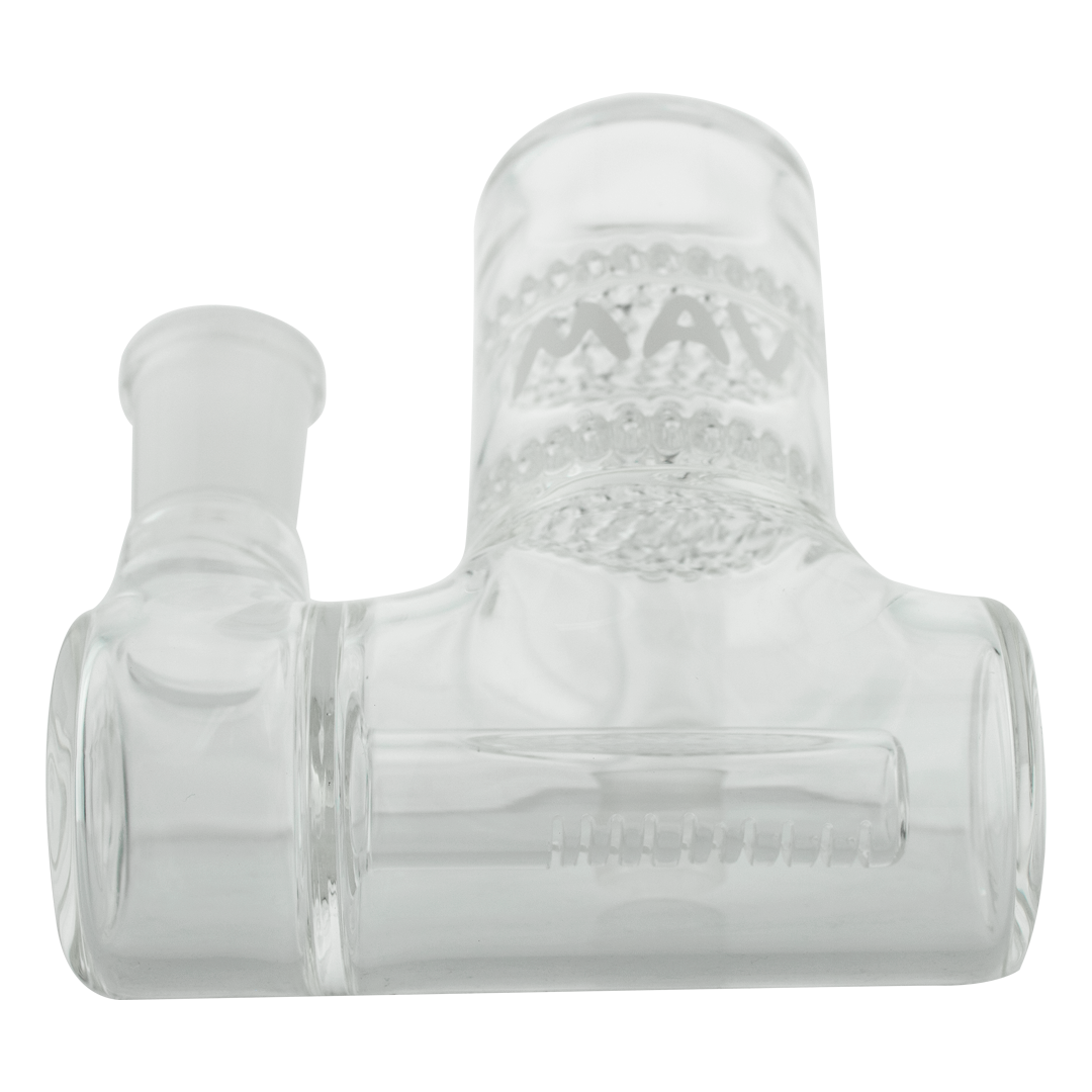ac161_2000x_3019396c-18be-4528-9785-c41be219c2ca.png Double Honey Disc Inline Ash Catcher | By MAV Glass - Image 1