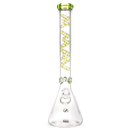 Maverick Glass - 9MM OOZE BEARS BEAKER BONG 18''