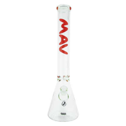 MAV Glass | 18" x 9mm Beaker Bong