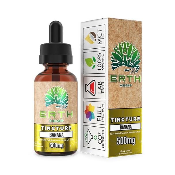 banana_500_Sh__90622__51093.1562259076.jpg ERTH - CBD Tincture - Banana - 500mg-1000mg - Image 1