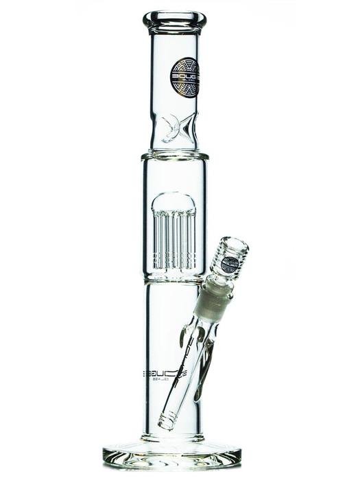 bougie-tree-perc-straight-tube_526x700_02201f09-5260-4bed-bf0a-77a1f30d6593.jpg 14" Straight Tube Bong with Perc - Image 1