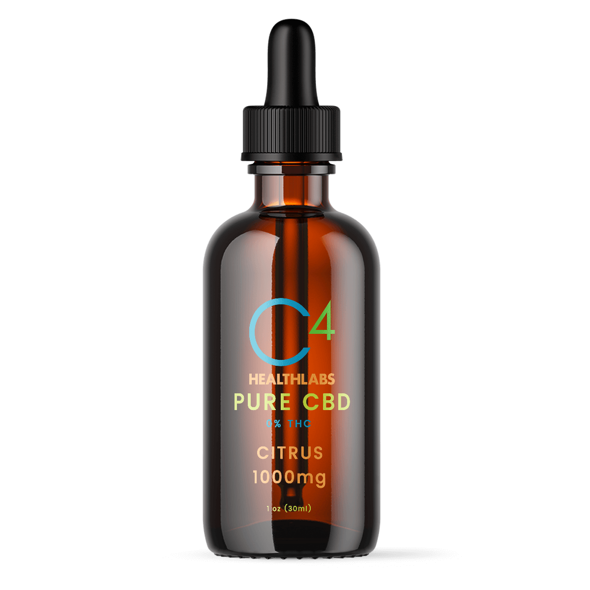 c4healthbottlenew2.png C4 Healthlabs - Hemp Extract CBD Oil (THC-FREE) – 1000 MG - Image 1