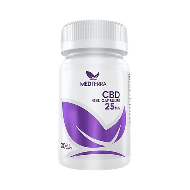 cbd-gel-capsules-25mg__19132__09699.1562259192.jpg Medterra - CBD Soft Gel Capsules 30 Count - 25mg-50mg - Image 1