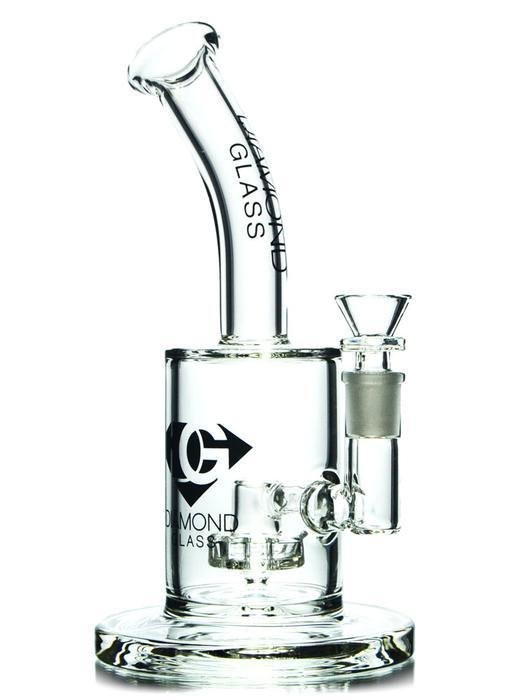 circ-waterpipe-clear_525x700_80b7d46d-5489-4d5f-b7ca-bbf38a417f24.jpg Circ Waterpipe By Diamond Glass - Image 1
