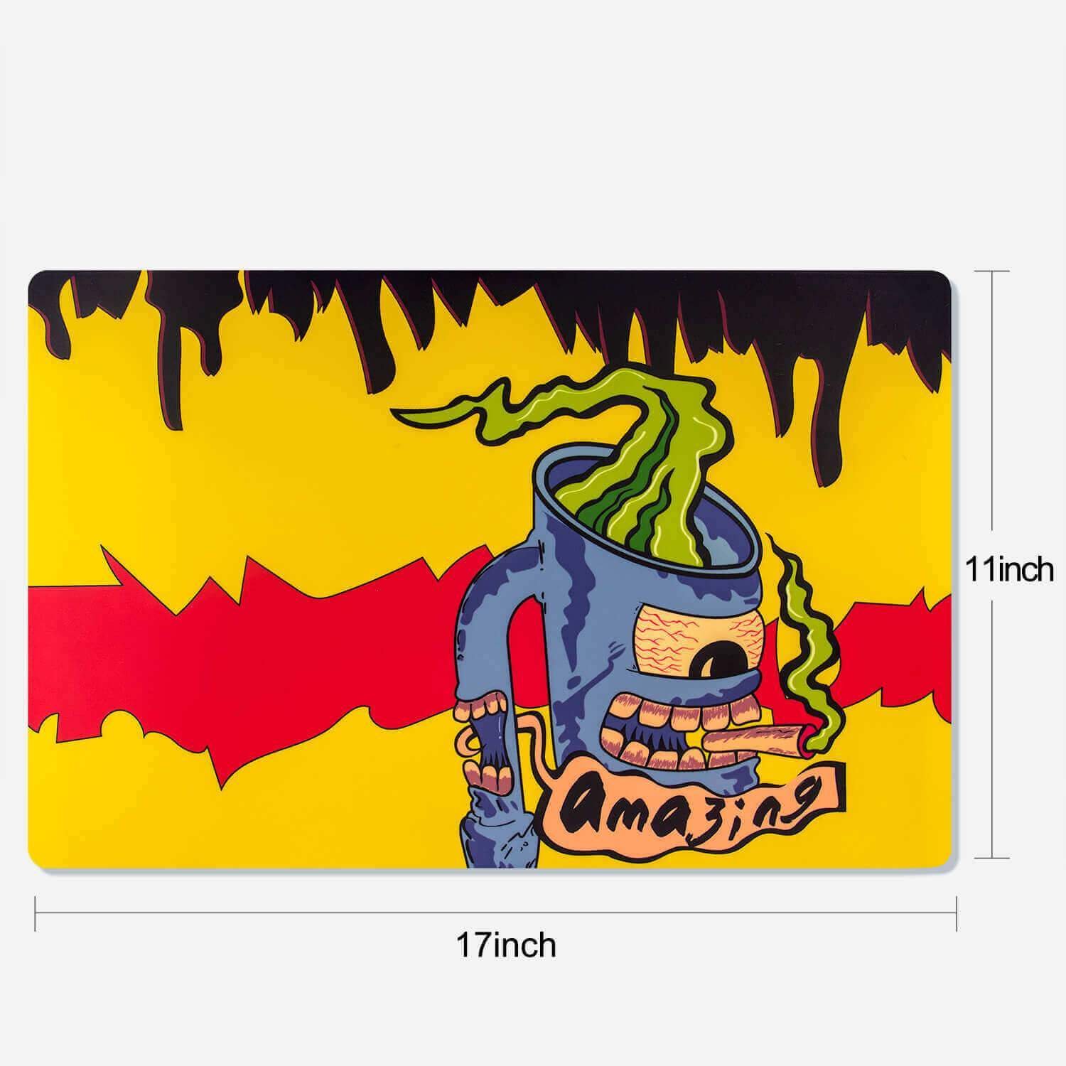 dab_mat_amazing_4480x_3a171089-6736-4b79-9c22-6347bf621a4c.jpg Silicone Dab Mat Fire - Image 1