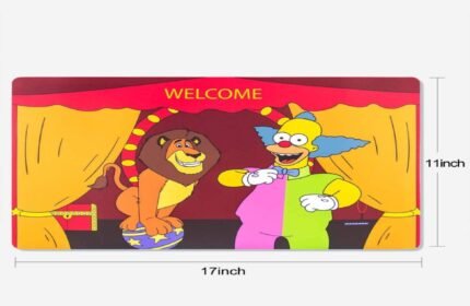 Lion & Clown Dab Mat