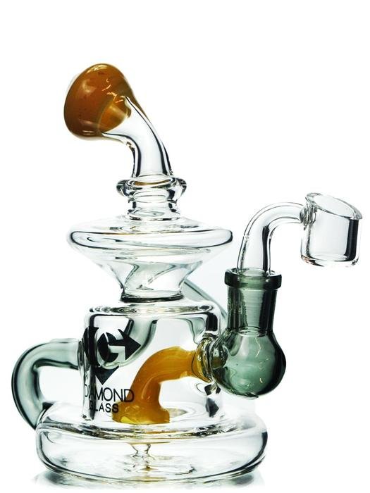 dg-orange-recycler_525x700_977ee1ab-a1eb-4893-85c9-c33619c4078e.jpg Mini Klein Recycler Dab Rig - Image 1