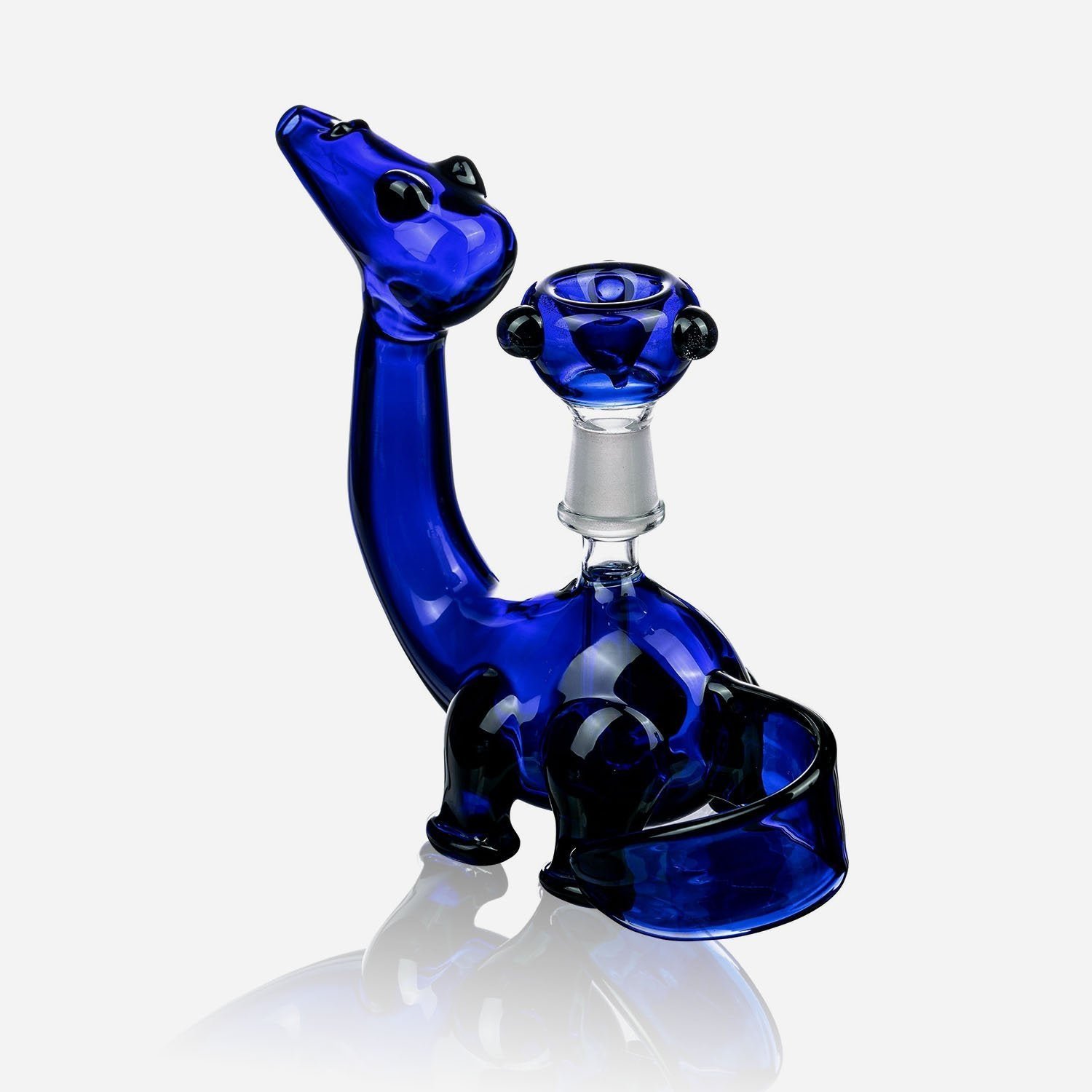 dinosaur_bong_4480x_4c5675db-8c13-4835-876f-ec9e06a8741a.jpg Glass Dinosaur Water Pipe - Image 1