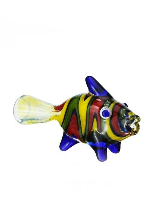 fish-chillum_526x700_935cbbf1-7e2d-44f3-a8ed-ab2b3d0a469c.jpg Clown Fish Pipe Chillum - Image 1