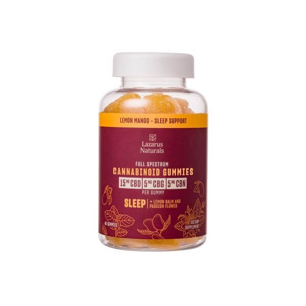 gmy.slp25.40_no-shadows_1200px_1__1.jpg CBD GUMMIES - By Lazarus Naturals - Image 1