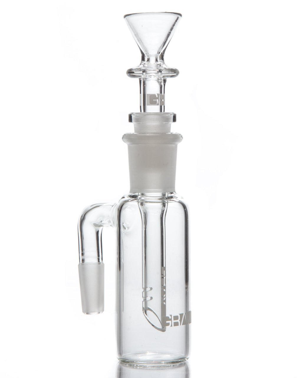 grav-labs-90-ashcatcher-with-removable-downstem_01_1024x_d1a1bfdd-7760-4a43-9cdd-4702553198c9.jpg Grav - 90˚ Ashcatcher with Removable Downstem - Image 1