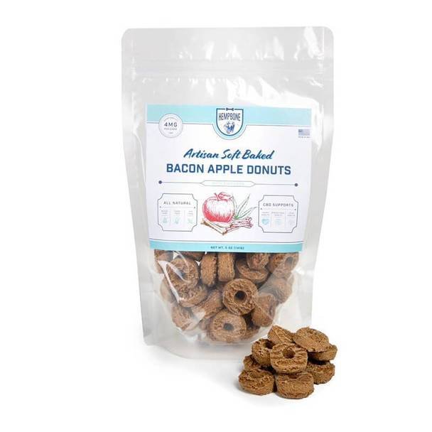 hbdb__99354.1563388535.jpg PHYTO Animal Health??? - CBD Pet Edible - HempBones Doggie Donuts Treats - 4mg - Image 1