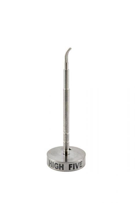 high5-high-five-hybrid_nail-silver-carb-cap-flat-tip-dabber_7_1024x_cdca81b3-5b81-476e-8867-720257791580.jpg SILVER HYBRID NAIL CARB CAP W/FLAT TIP DABBER - Image 1
