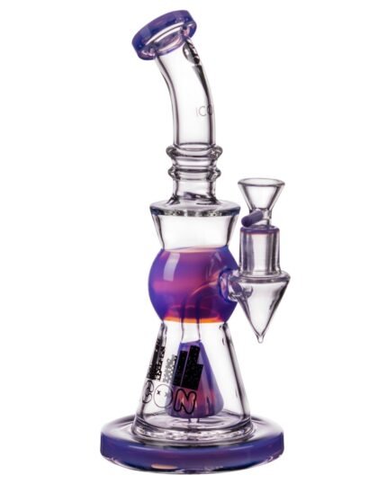 ICON - Slyme Accented Cone Perc Bong