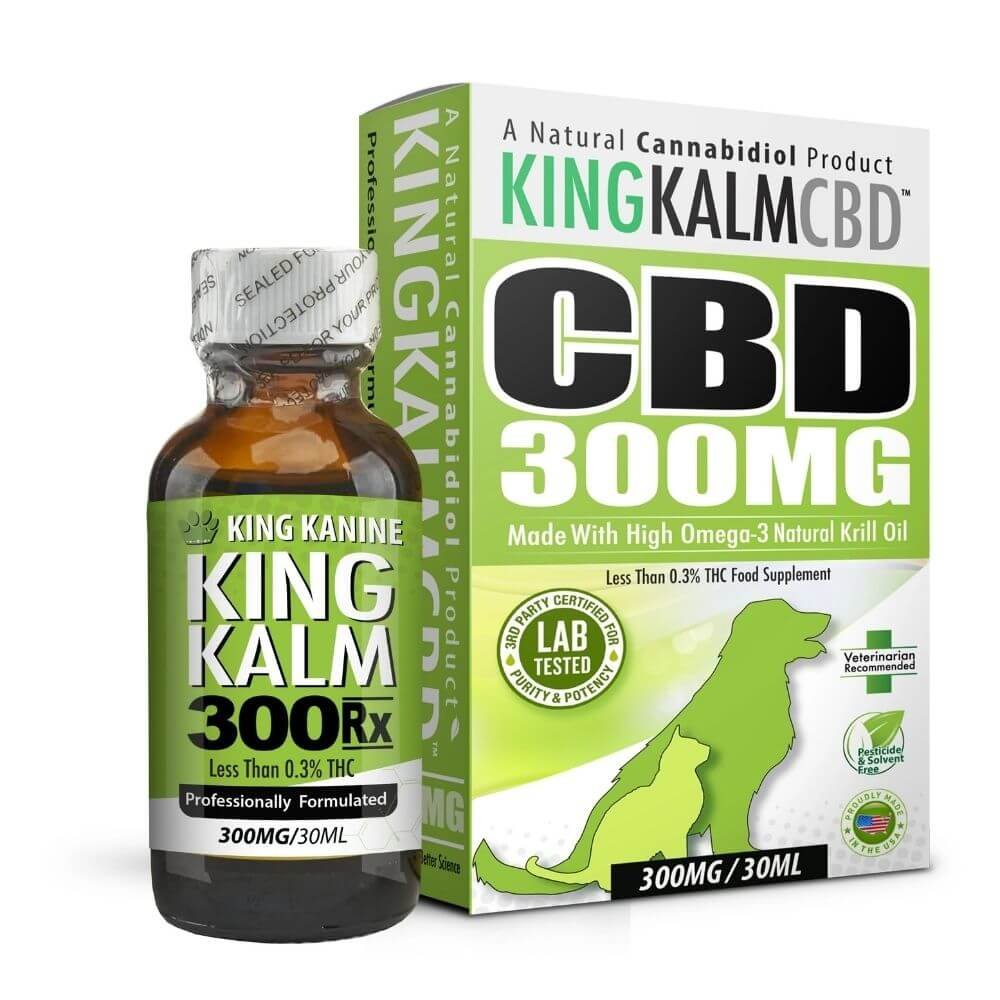 king-kalm-300mg-large-dog-formula-01_1200x_c912a6ee-9b96-466a-8494-bcf1828330d0.jpg KING KALM™ CBD 300mg - Large Size Pet & Dog Formula - Image 1