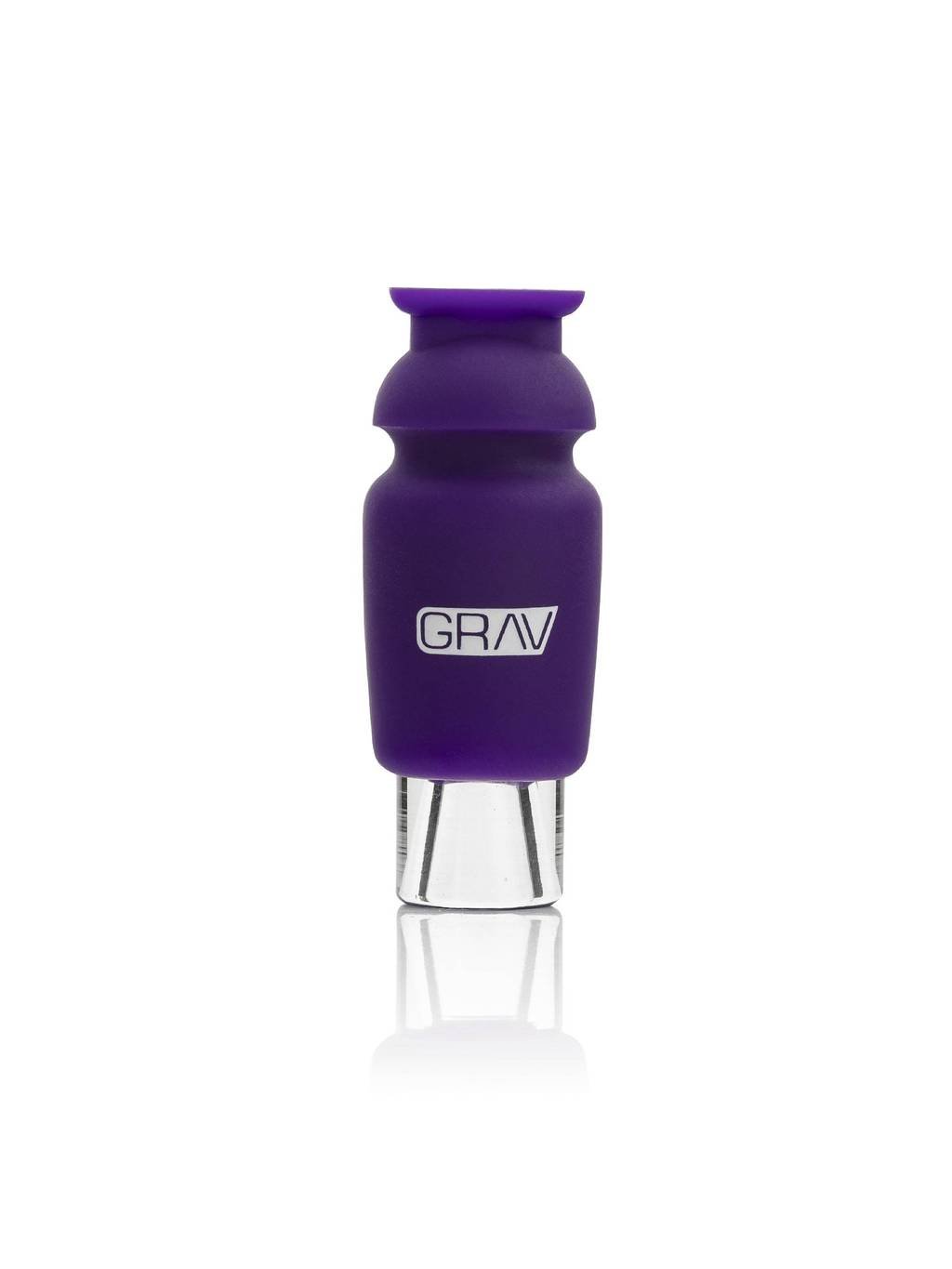 media_1024x_91f574c2-ad50-4db2-a31a-bf1fa0cad5eb.jpg GRAV - Silicone Capped Glass Crutch - Purple Pack of 10 - Image 1