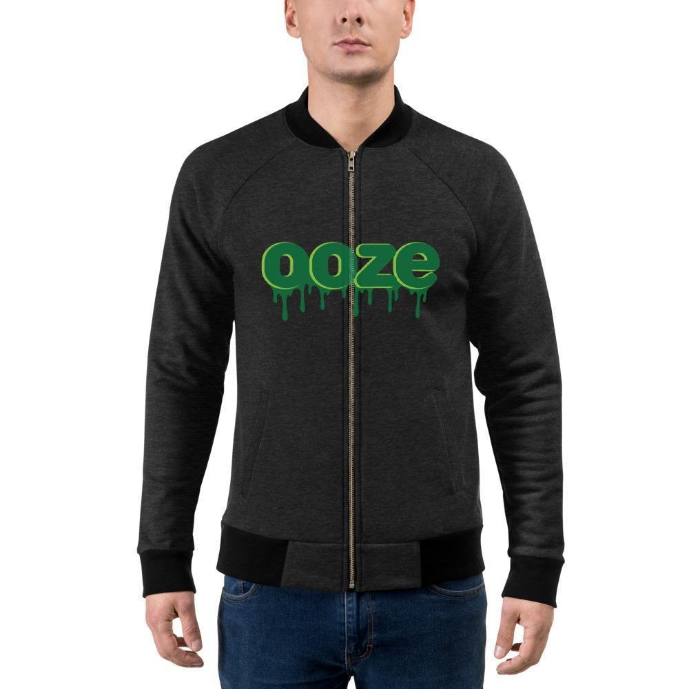 mockup-853f74d4_1000x_c60b1a28-abdf-46ec-a812-8c1dcafcbbb3.jpg Ooze Logo Bomber Jacket - Image 1
