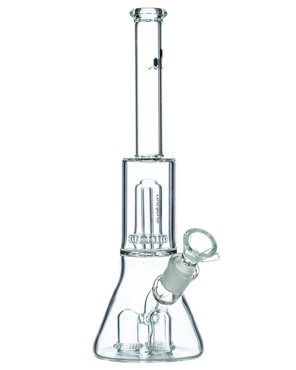 nucleus-glass-triple-to-single-ufo-perc-beaker-bong-1_1024x_59004726-72a6-4c35-9564-a100d0d5fda9.jpg Nucleus - Triple to Single UFO Perc Beaker Bong - Image 1