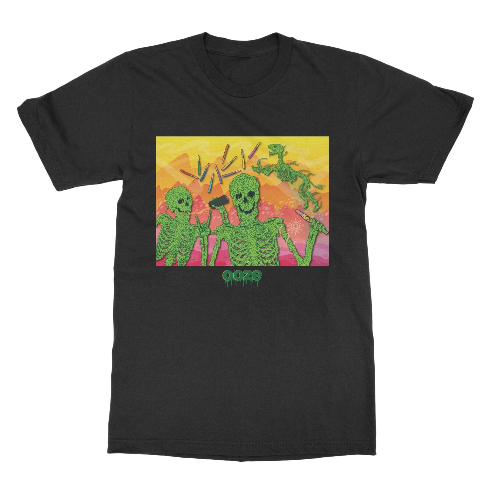ooze-disrupt_4000x_3519e5de-1b98-4e6d-b2c6-e8d3c6e1c606.jpg Ooze Disrupt Men's T- Shirt - Image 1