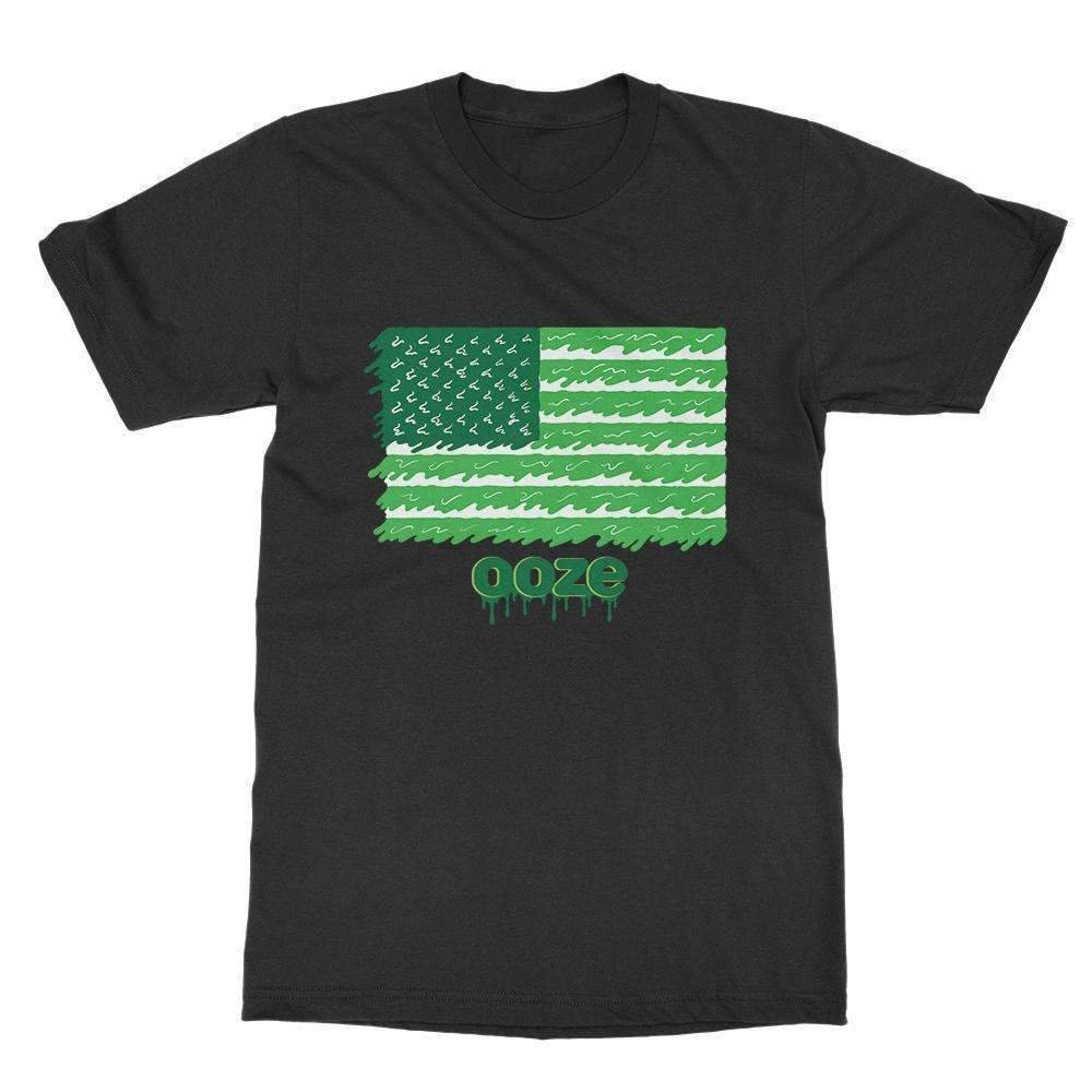 ooze-flag_1000x_872b5d4f-b9a9-49f0-b4ce-a0478144ce21.jpg Ooze Flag Men's T-Shirt - Image 1