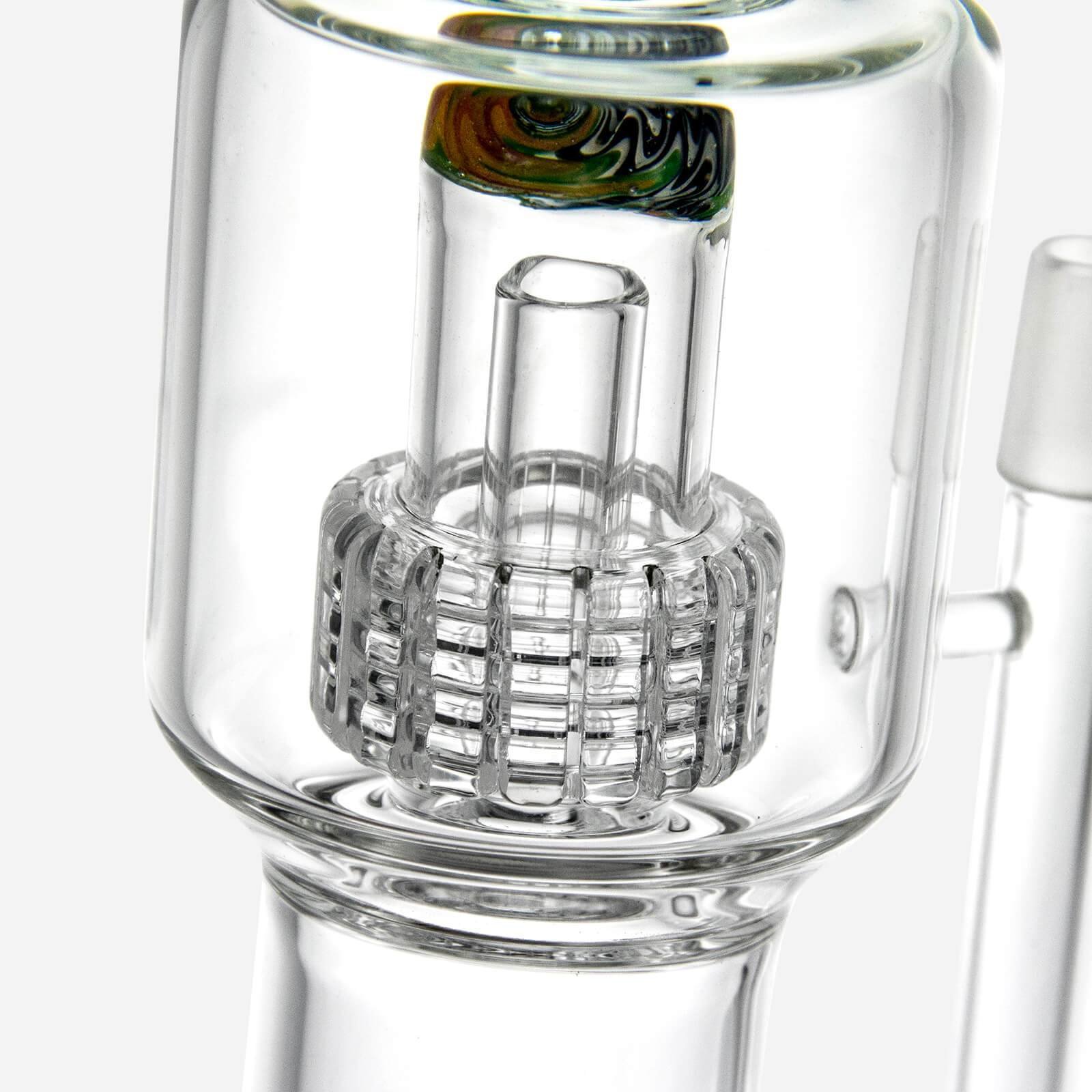 percolator_glass_bong_4480x_9176fbad-7bc5-4097-8da6-b552d89c9c26.jpg Double Matrix Perc Dab Rig 11" - Image 1