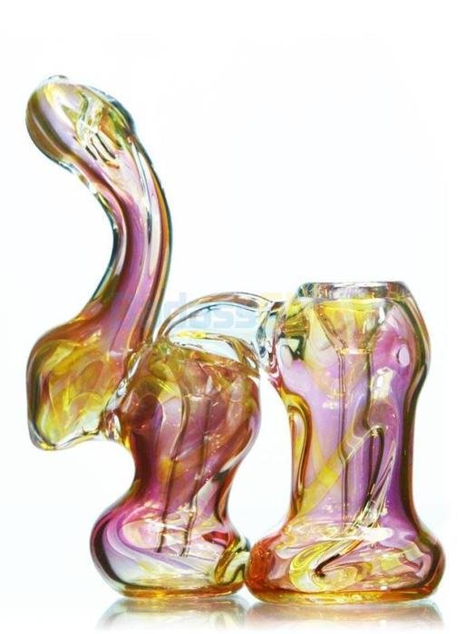 pink-double-bubbler-with-gold-fume-badass-glass_839_525x700_cfcadce6-e6d4-4591-b1c2-73f05d2eb6b3.jpg Pink Double Bubbler with Gold Fume - Image 1
