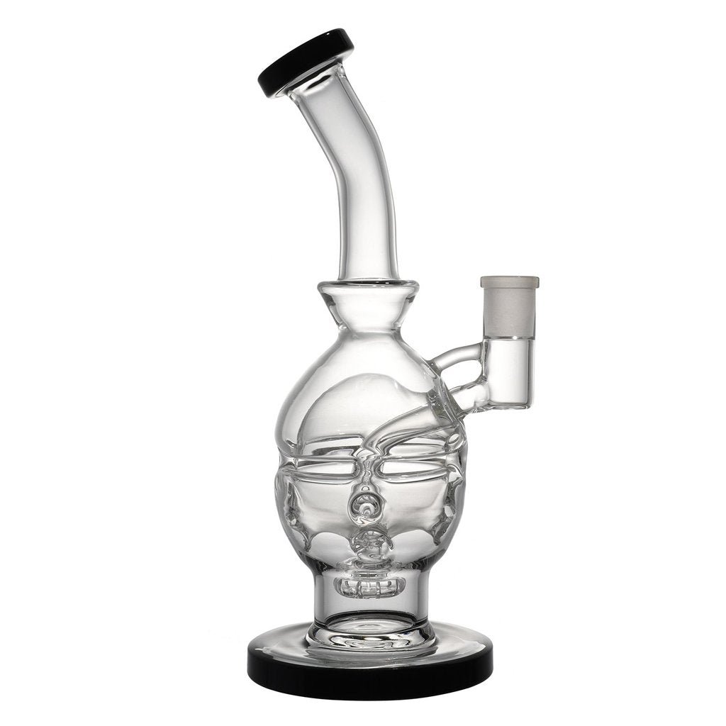 puffing-bird-skull-two-layer-isolation-bongdab-rig_705_1024x1024_9d350f74-c479-4937-8a95-f142d5e8b67a.jpg 10" Skull Showerhead Perc Bong - Image 1