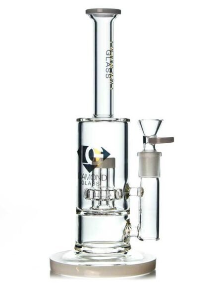 Stemless Showerhead Waterpipe By Diamond Glass