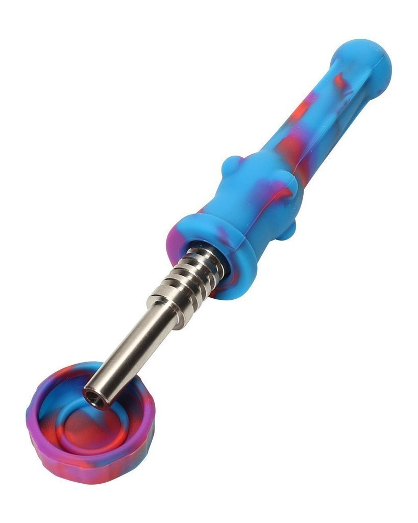 silicone-nectar-collector-random-color-by-puffing-bird_212_1024x1024_f94de2c9-d535-4e72-8d3a-73a2855692db.jpg Silicone Nectar Collector (Random Color) By Puffing Bird - Image 1