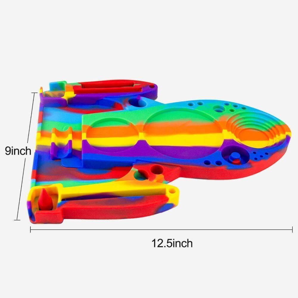 silicone_dab_tray_4480x_0cadb07b-20f9-48d7-b0de-2800ab9ce2a8.jpg Silicone Tray For Dabs - Image 1