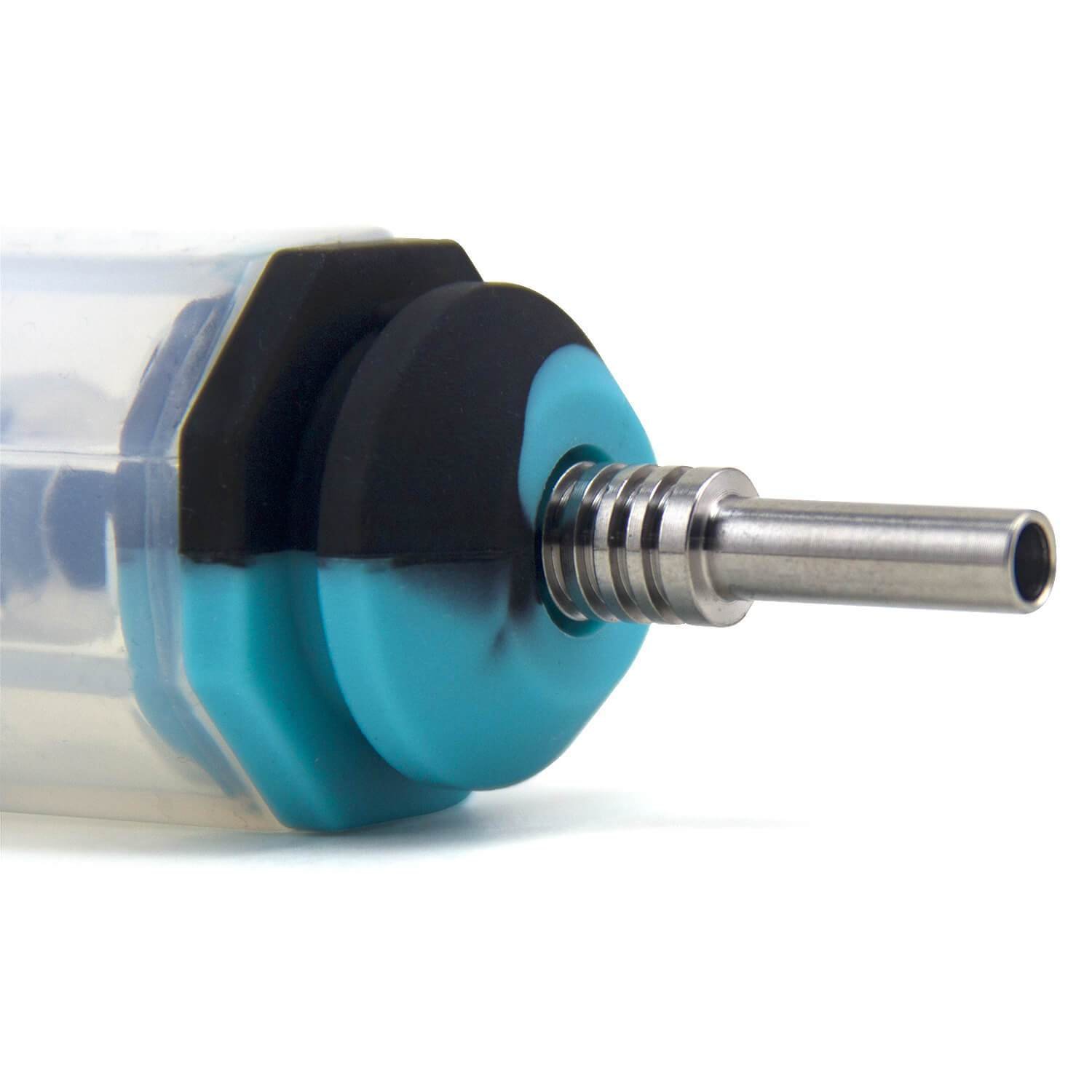 silicone_nectar_collector_titanium_tip_4480x_bb154135-b314-4c3f-8ed6-f1db5699af77.jpg Silicone Nectar Collector Water Filtering - Image 1