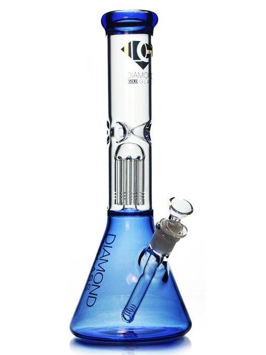 sky-blue-beaker-13_525x700_9457eebf-df7e-454b-8cc2-f83ca212ebaa.jpg 13" Tree Perc Bong by Diamond Glass - Image 1