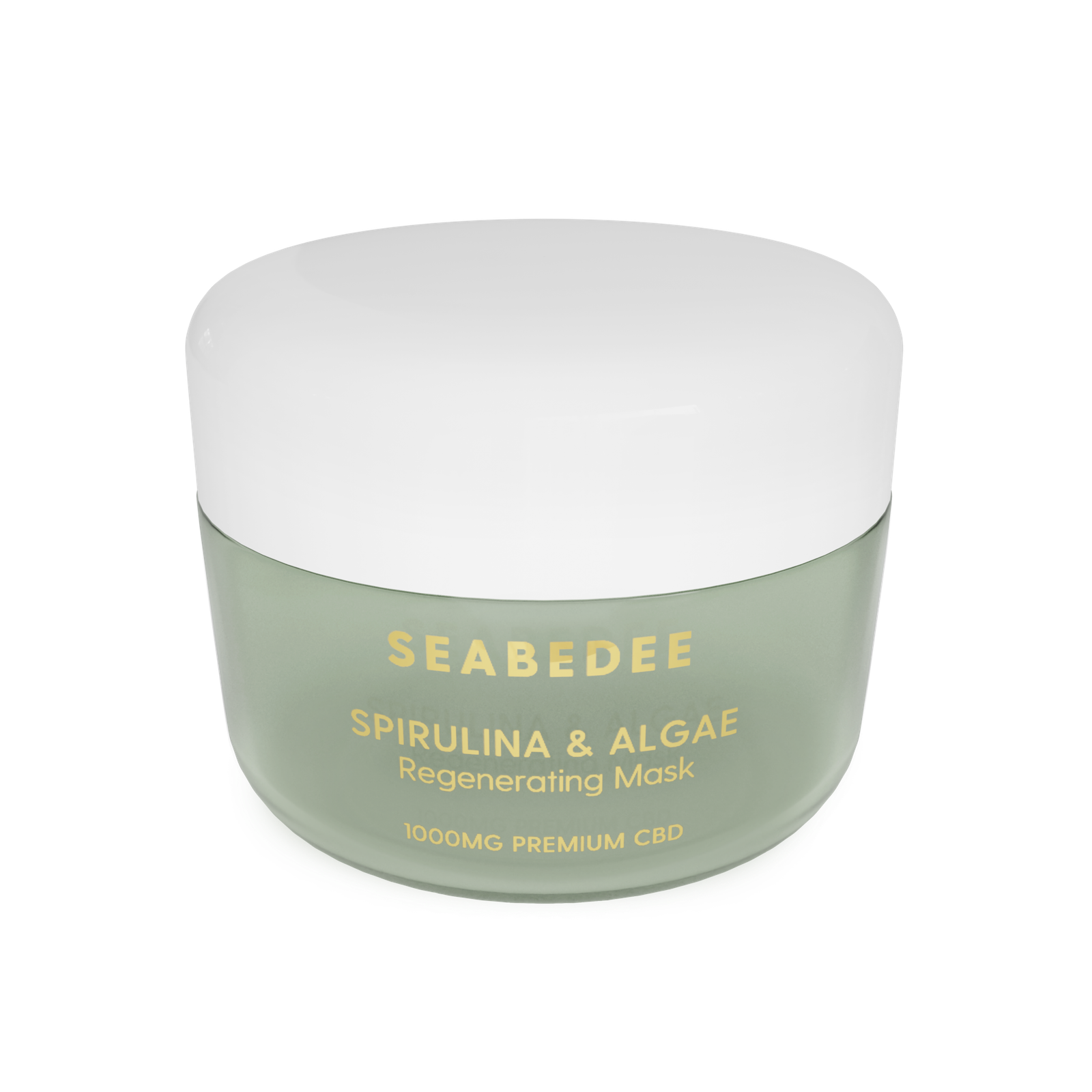 spirulina_transparent.png SEABEDEE - Spirulina & Algae CBD Facial Mask - Image 1