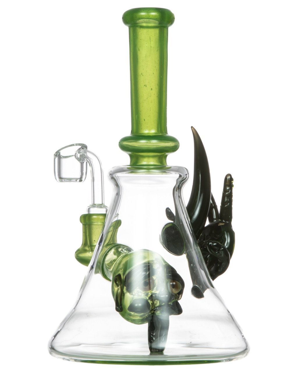 zink-x-munkey-heady-gremlin-dab-rig-1_1024x_f116df28-02b9-4c75-8fd4-3205fd06c301.jpg Zink - Heady Gremlin Dab Rig w/ Horn Accent - Image 1